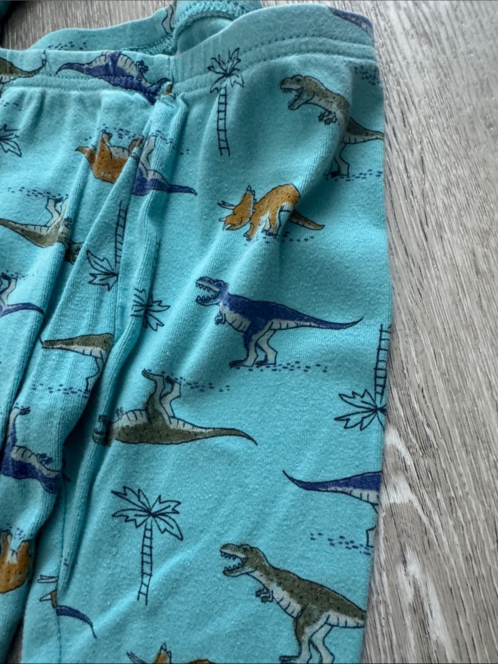 EUC Carter's Set of 2 Pajamas Sharks Short Set & Dinosaurs Pants Set Size 5 - Picture 12 of 14